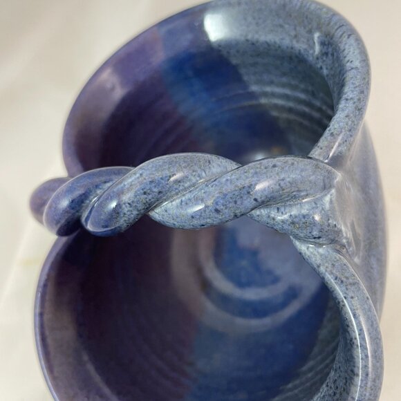 Sylvia Coppola Pottery Basket – Duck Creek Studio NC – Signed 1996 Handmade Art - Picture 7 of 8